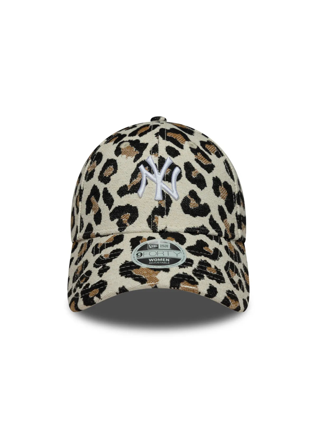 Casquettes New era Wmns Leopard Midi 9Forty Neyyan  Camchs Light Beige, vue de face