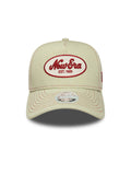 Casquettes New era Wmns Ne 9Forty Mc Af Trucker Newera  Ltc Light Beige, vue de face