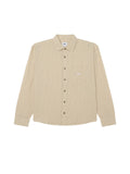 Chemises Obey Nelson Woven Silver Grey Multi, vue avant