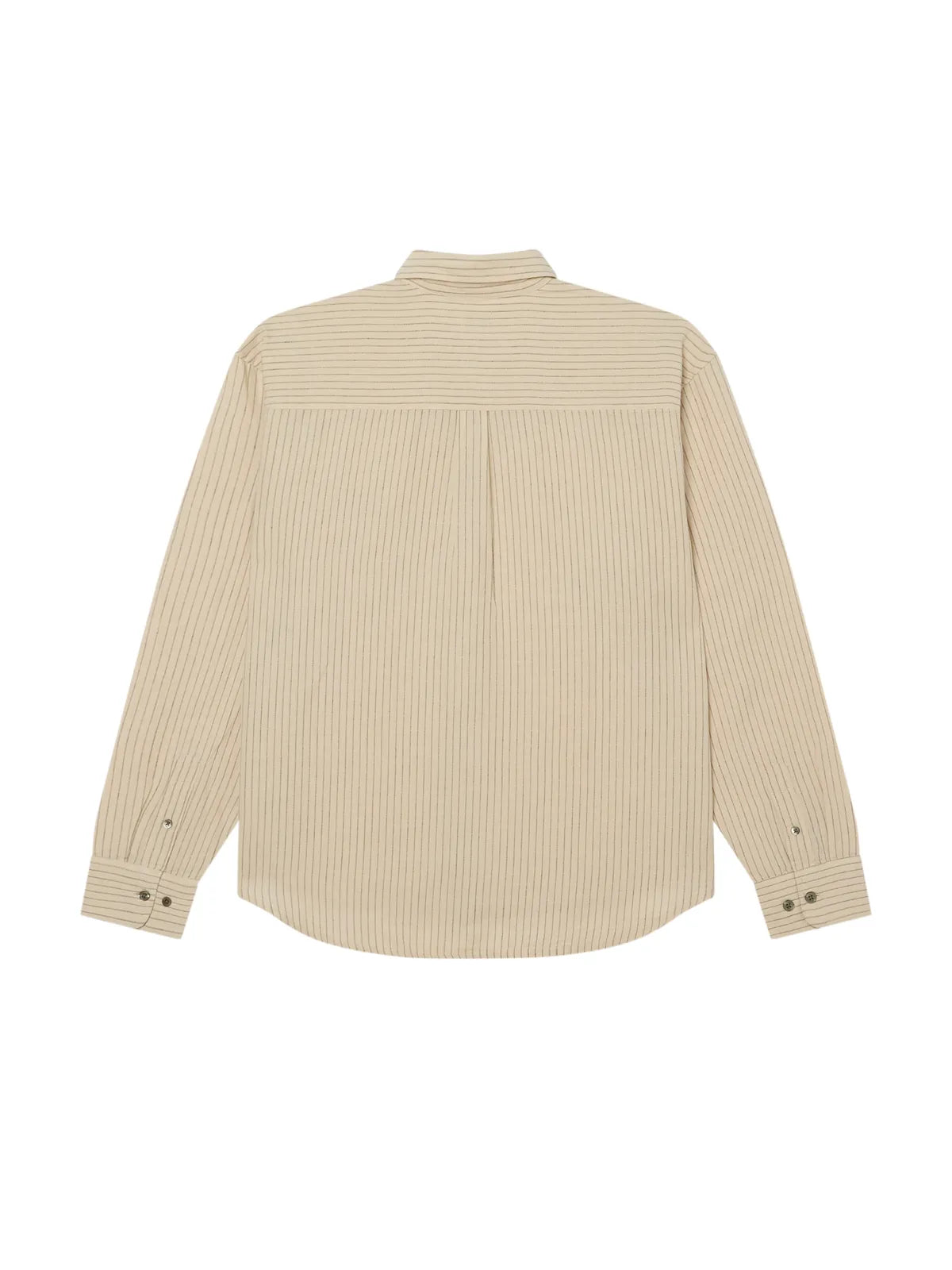 Chemises Obey Nelson Woven Silver Grey Multi, vue arrière