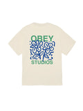 Teeshirts Obey Grown With Love Cream, vue arrière