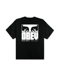 Teeshirts Obey Heavy Ideas Black, vue arrière