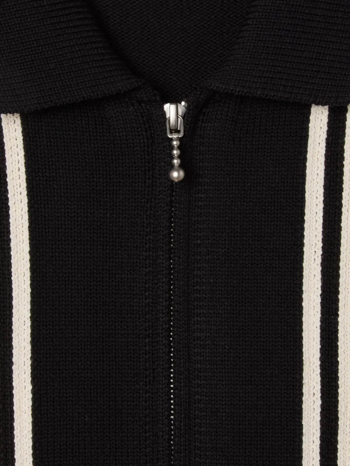 Pulls Obey Matt Zip Up Sweater Black Multi, vue détail