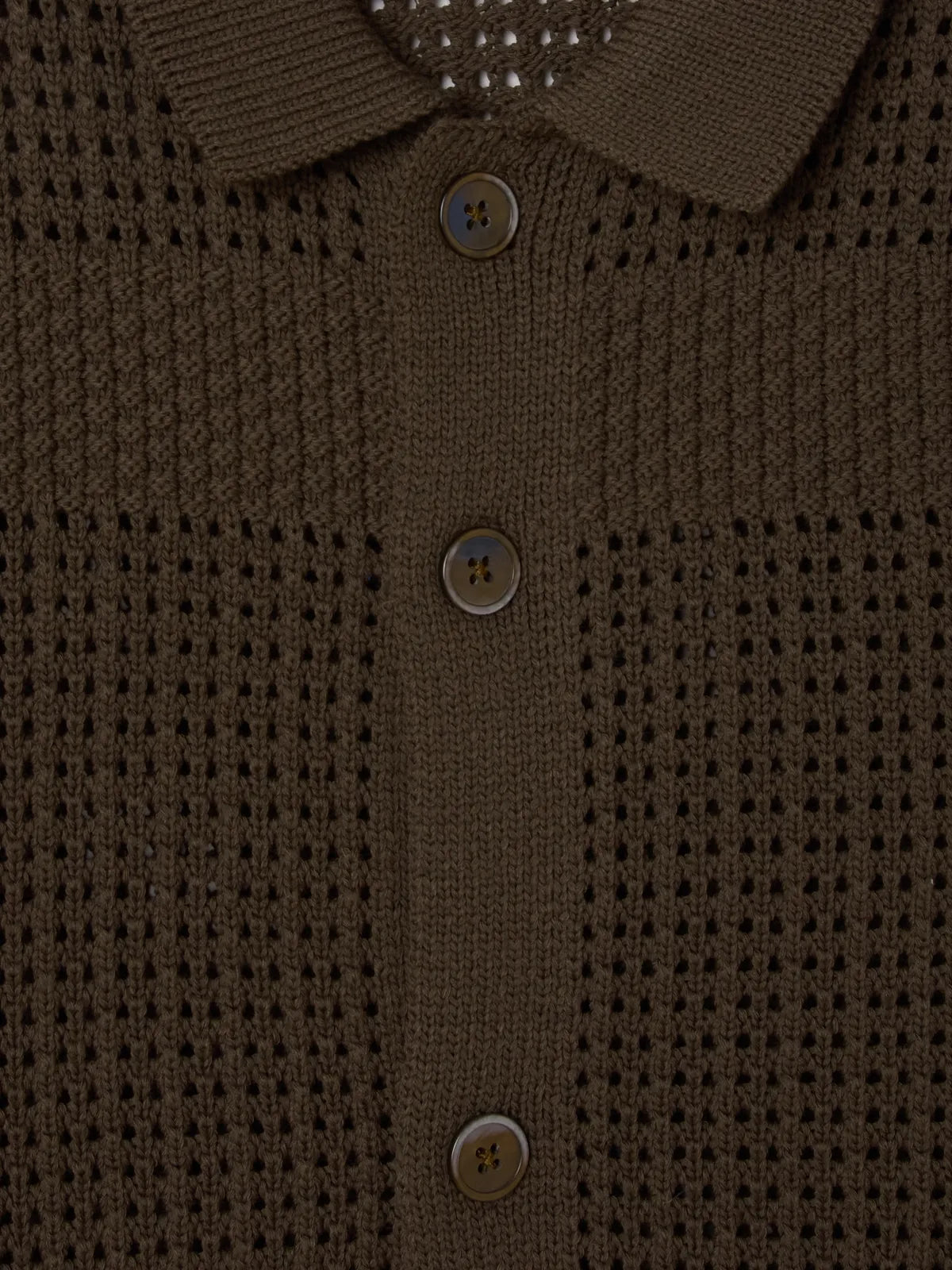 Chemises Obey Zach Sweater Shirt Wren, vue détail