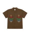 Chemises Obey Perry Woven Canteen, vue avant