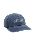 Casquettes Obey Pigment Obey Slanted 6 Pnl Sb Pigment Navy, vue avant 3/4