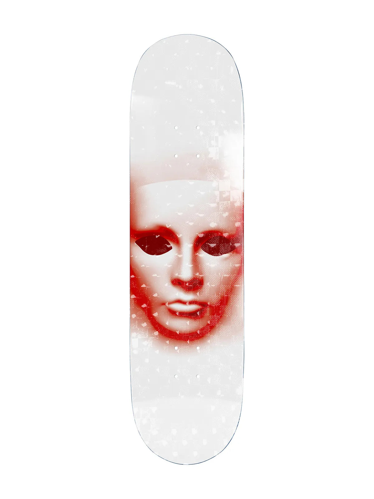 Planches de skate   Opera Deck Face Ex7 7.75 X 31.1 Wb 13.88 Holographic White, vue de dessous