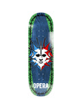 Planches de skate Opera Deck Fatties Torn Spike Ex7 10.0 X 31.85 Wb-14.25, vue de dessous
