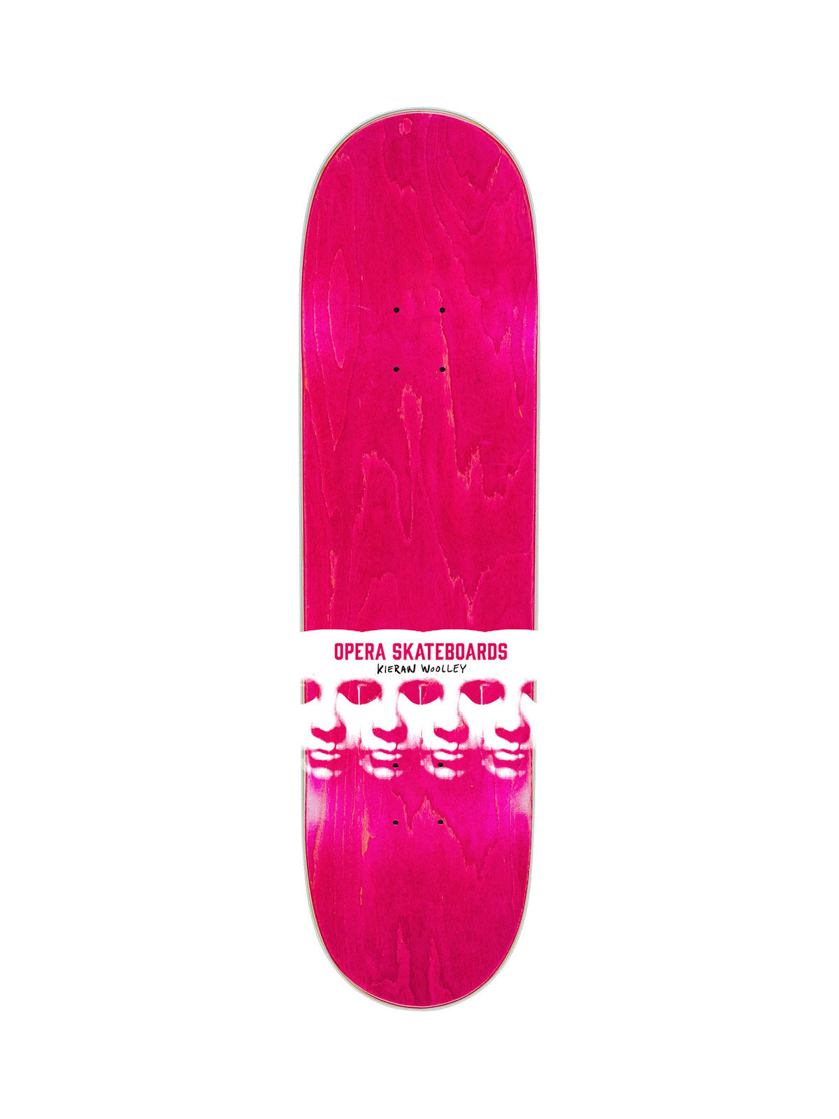 Planches de skate Opera Deck Kieran Woolley Repeater Ex7 8.5 X 31.95 Wb-14.25, vue de desssus