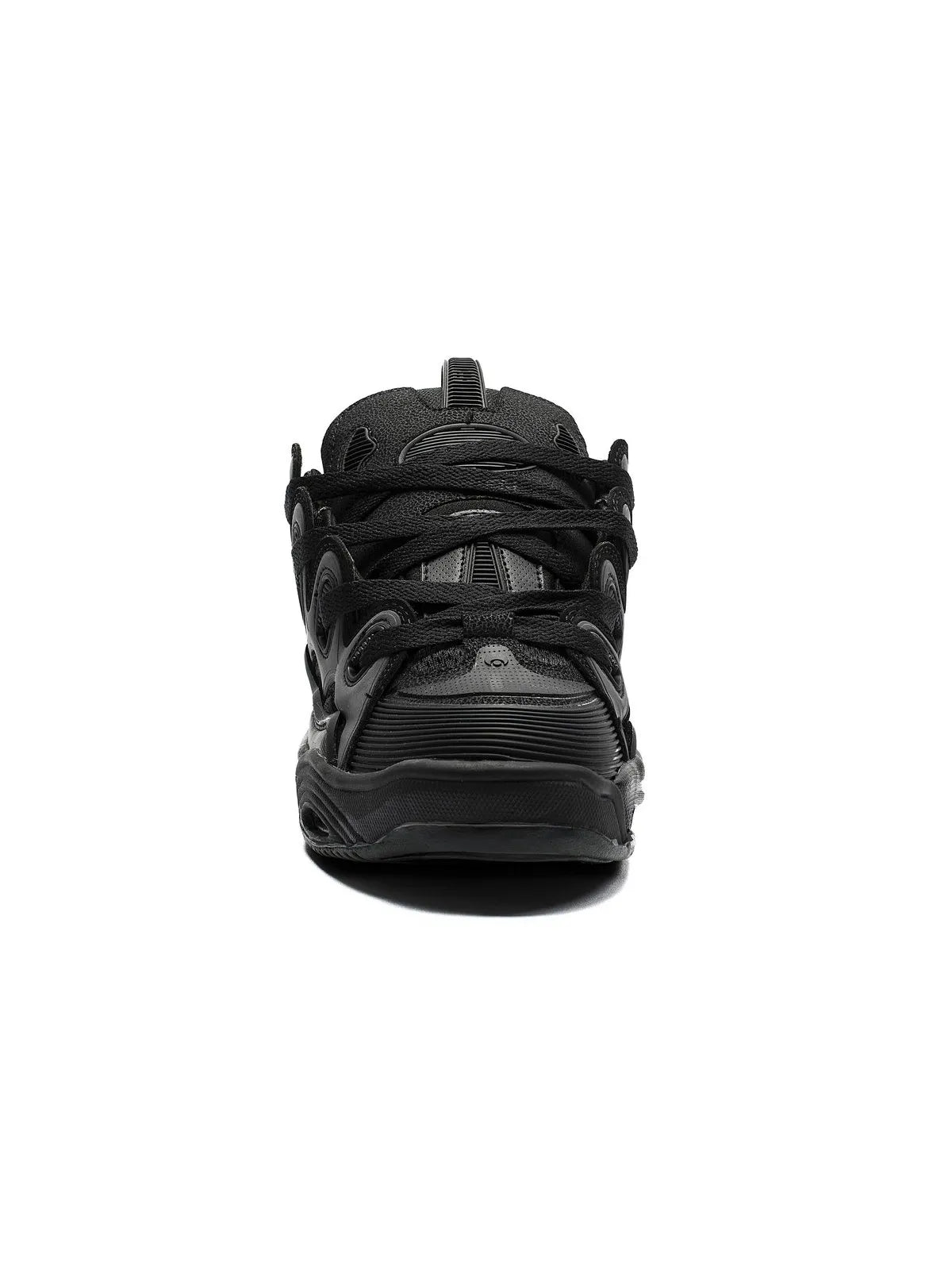 Chaussures de skateboard Osiris D3 2001  Black/Black/Black, vue de devant