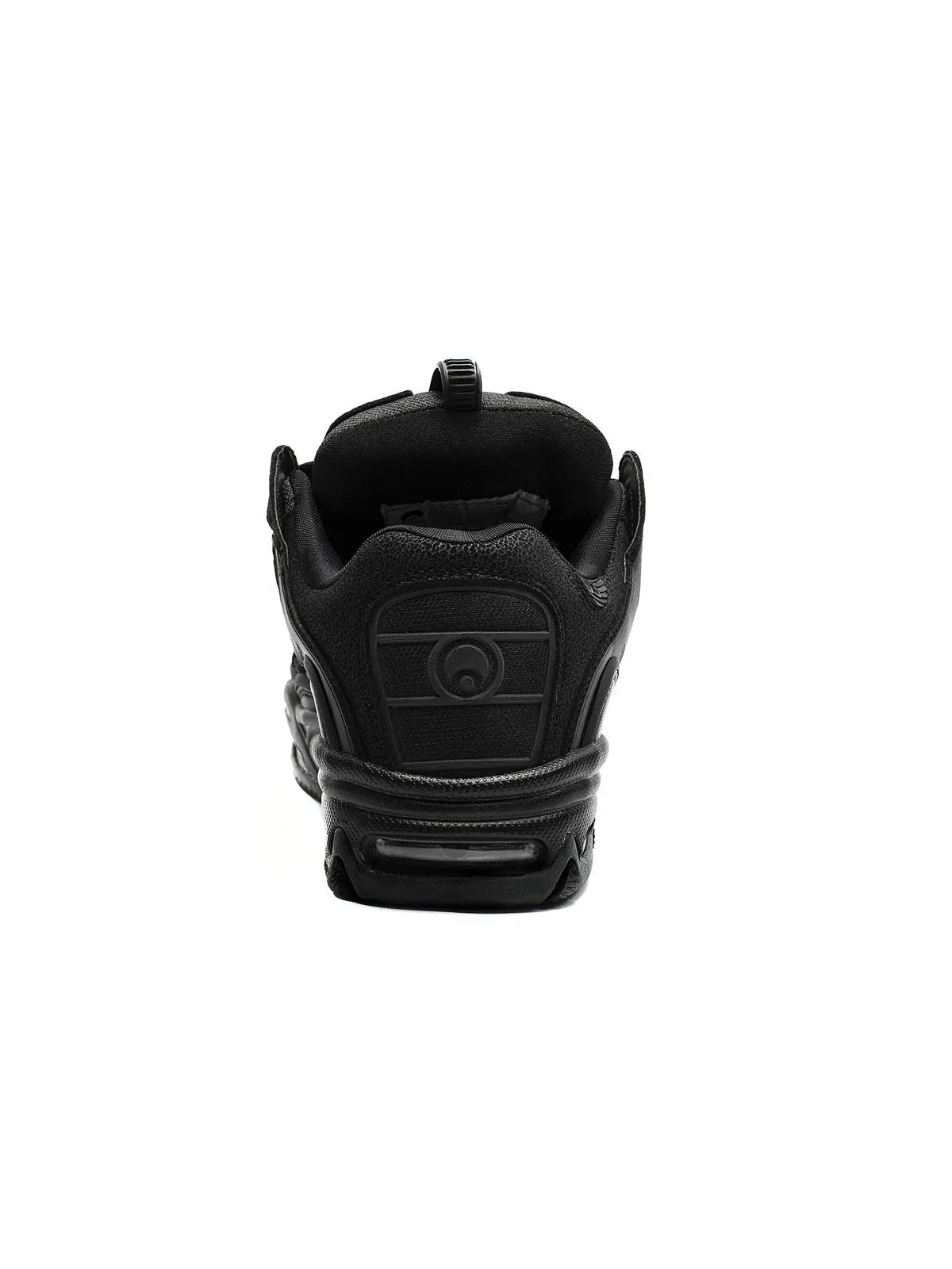 Chaussures de skateboard Osiris D3 2001  Black/Black/Black, vue de derrière