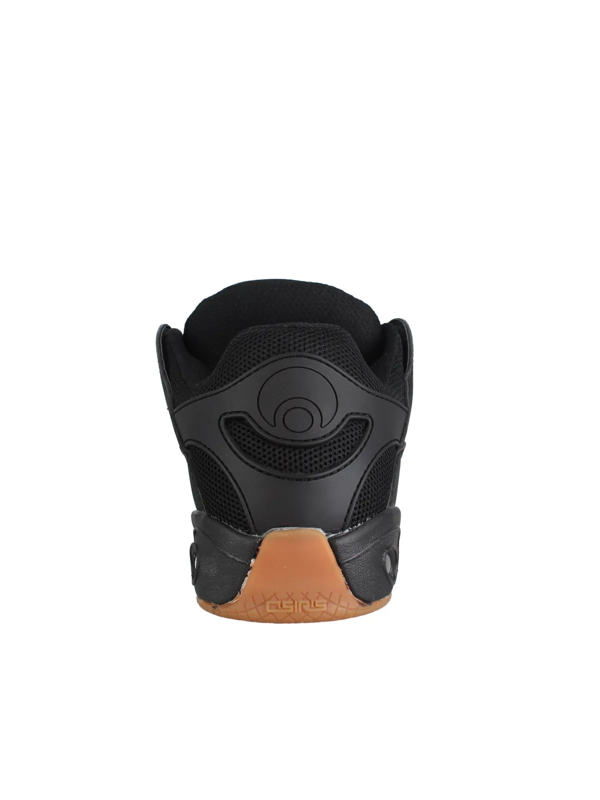 Chaussures de skateboard Osiris D3 Og Black/Black/Gum, vue de derrière
