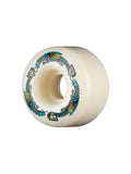 Roues de skate   Powell Wheels (Jeu De 4) Dragon 54Mm X 34Mm 97A V4, vue de coté