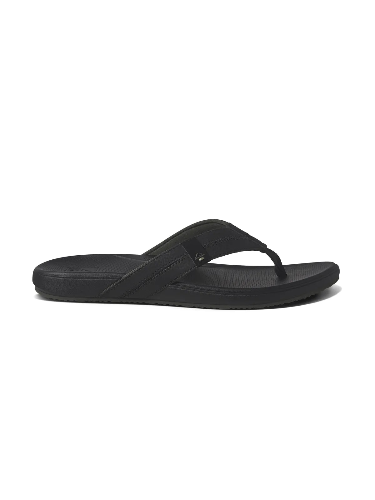 Tongs Reef Cushion Phantom 2.0 Black, vue de coté