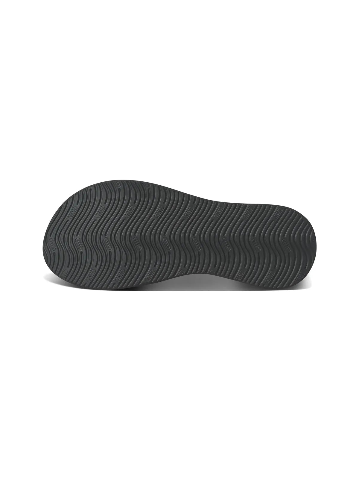 Tongs Reef Cushion Phantom 2.0 Black, vue de dessous