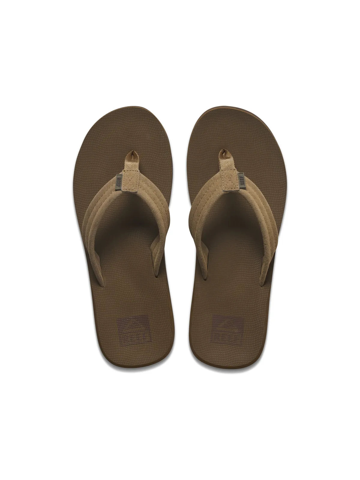 Tongs Reef The Groundswell Tan, vue de dessus