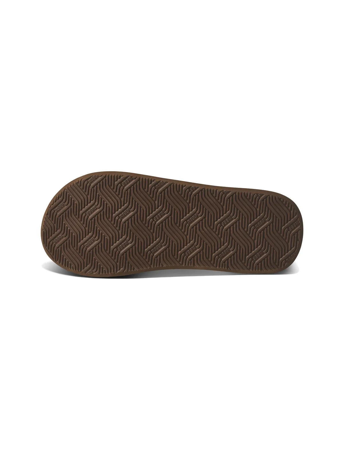 Tongs Reef The Layback Black/Olive, vue de dessous