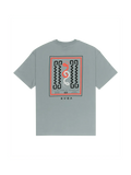 Teeshirts Rvca Amaze Snake Ss Monument, vue de dos a plat