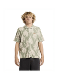 Teeshirts Rvca Palm Fall Ss Jade, vue de dos a plat