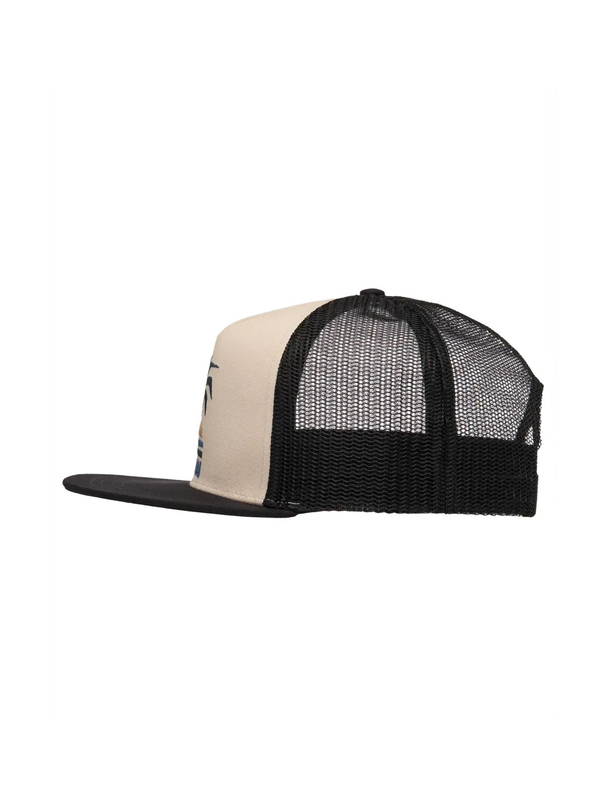 Casquettes Rvca Resort Inc. Trucker Silver Bleach, vue de coté