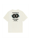 Teeshirts Rvca The Magician Ss Tee Antique White, vue de dos a plat