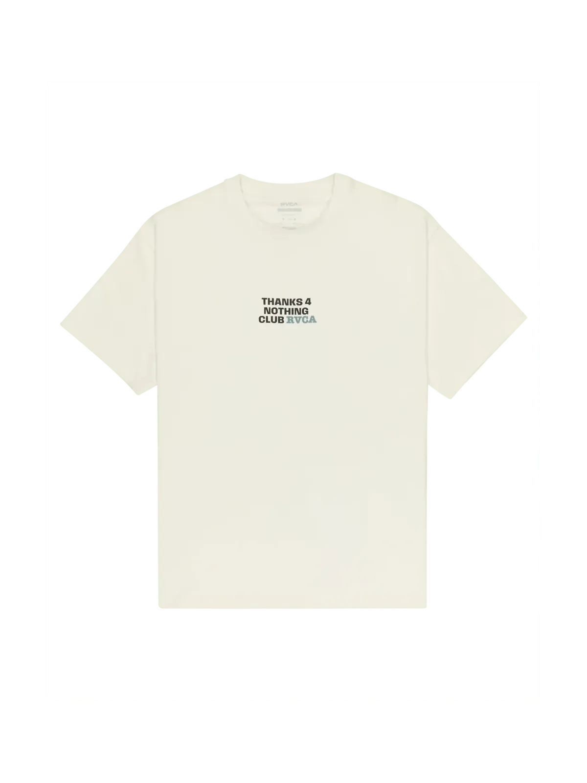 Teeshirts Rvca The Magician Ss Tee Antique White, vue de face a plat