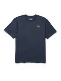 Teeshirts Salty crew Ahi Classic Tee Navy, vue à plat avant