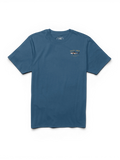 Teeshirts Salty crew Bruce Premium S/S Tee Cast Blue, vue à plat avant