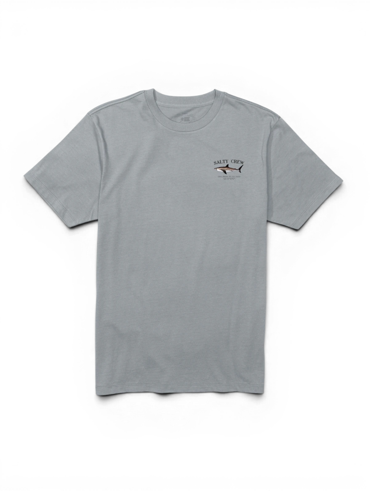 Teeshirts Salty crew Bruce Premium S/S Tee Quarry, vue à plat avant