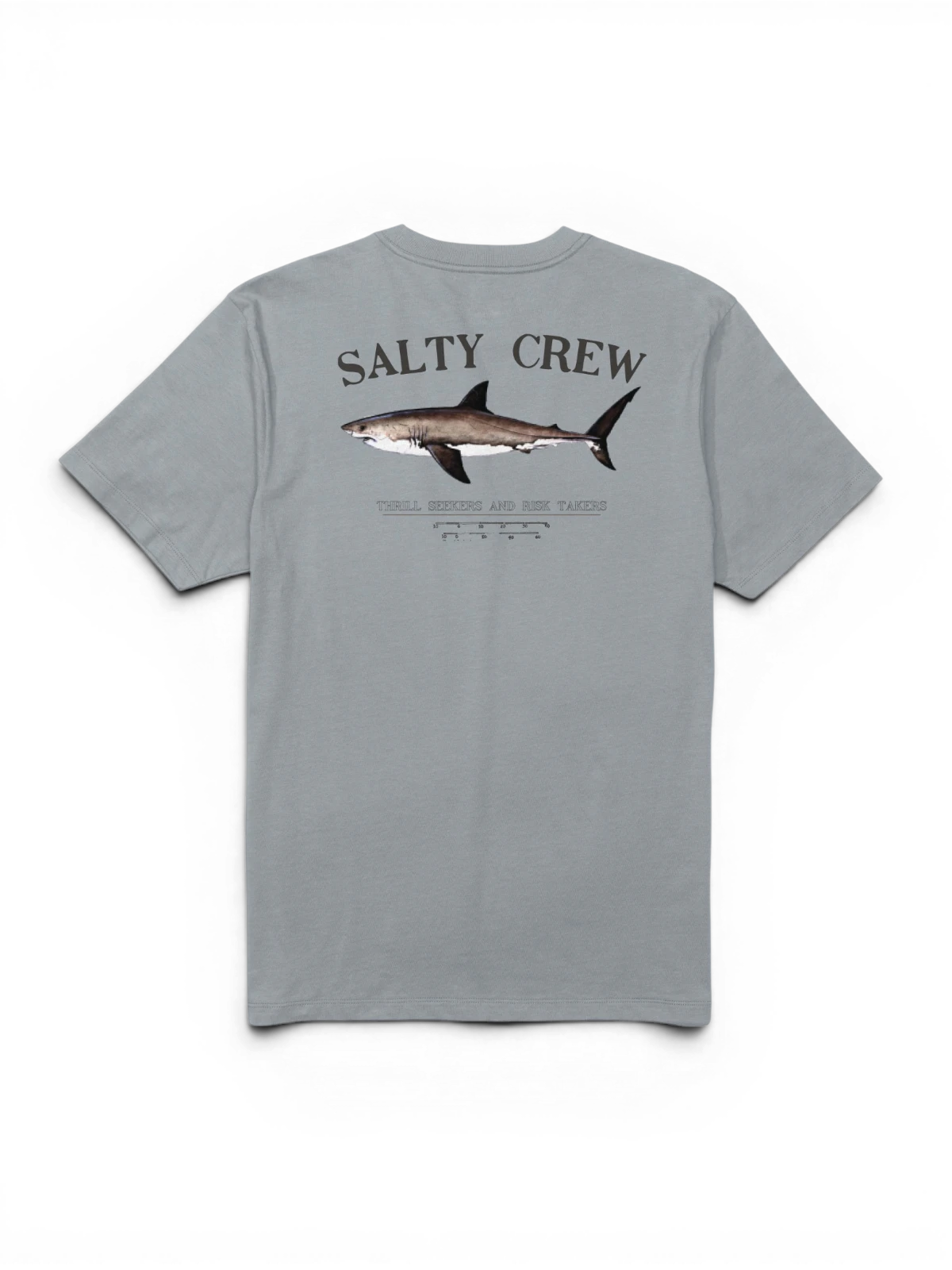 Teeshirts Salty crew Bruce Premium S/S Tee Quarry, vue à plat arrière