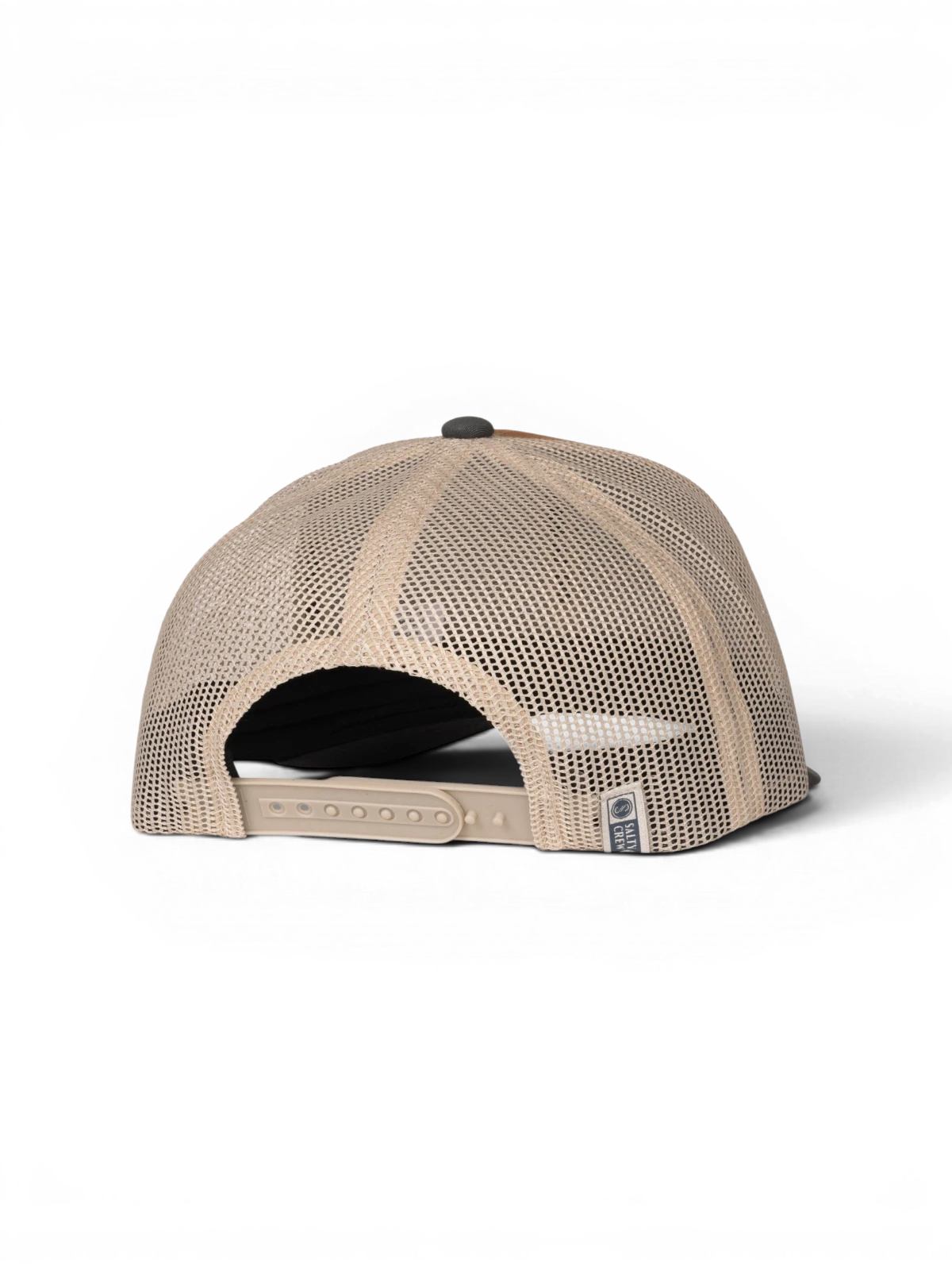 Casquettes Salty crew Bruce Trucker Brown/Iron, vue 3/4 arrière