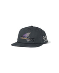 Casquettes Salty crew Coastal Snapback Trooper, vue de ¾ face