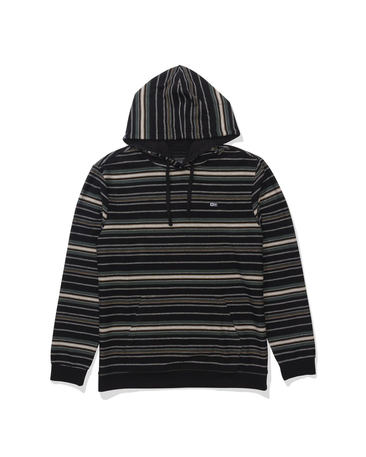 Sweatshirts Salty crew Crewser Fleece Pirate Black, vue de face