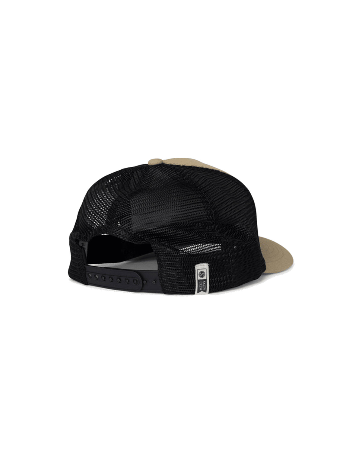 Casquettes Salty crew Fishing Co Trucker Khaki, vue de ¾ dos