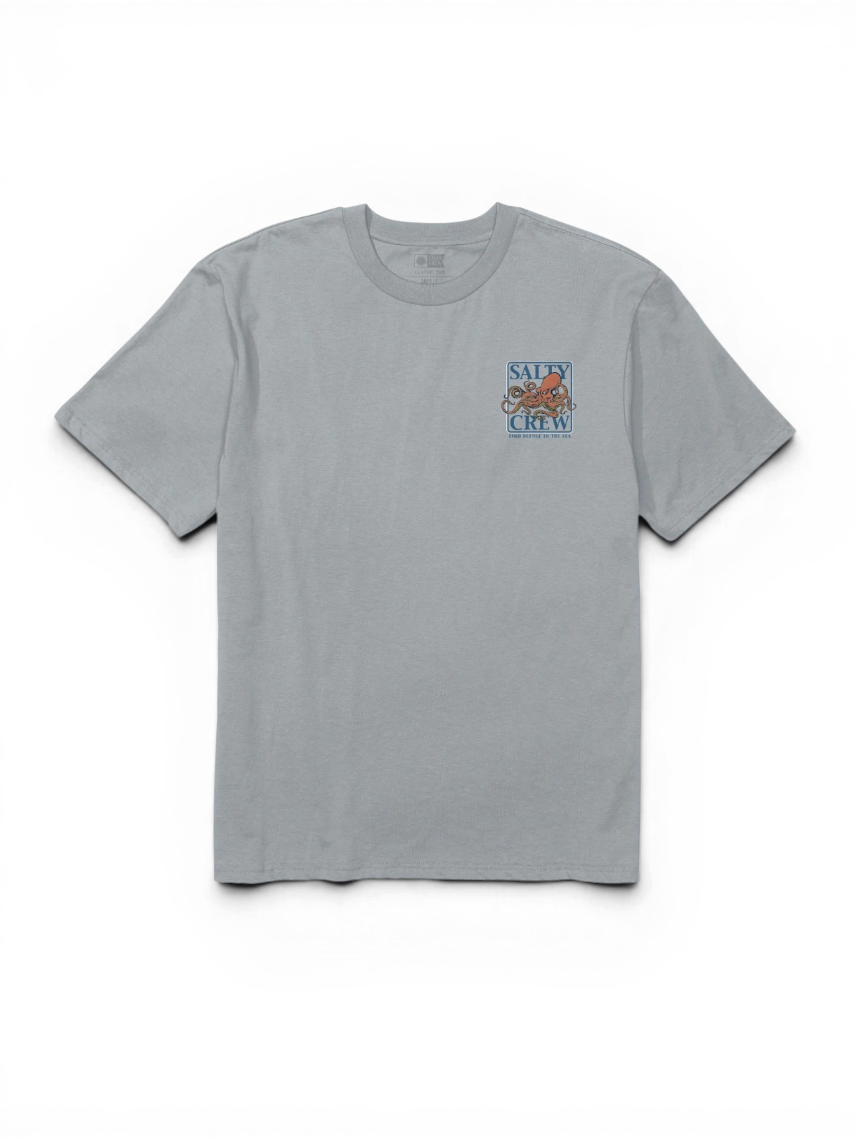 Teeshirts Salty crew Ink Slinger Standard S/S Tee Quarry, vue à plat avant