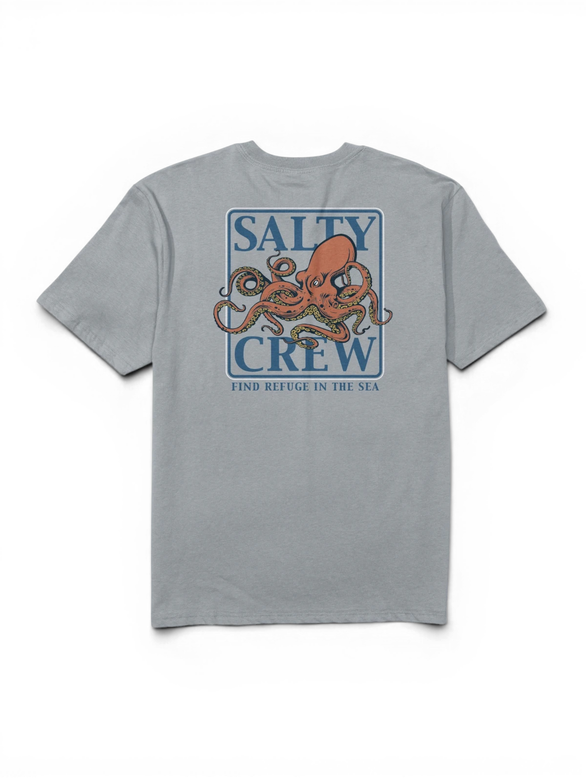 Teeshirts Salty crew Ink Slinger Standard S/S Tee Quarry, vue à plat arrière
