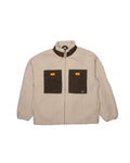 Vestes Salty crew Naut Sc Sherpa Natural, vue de face