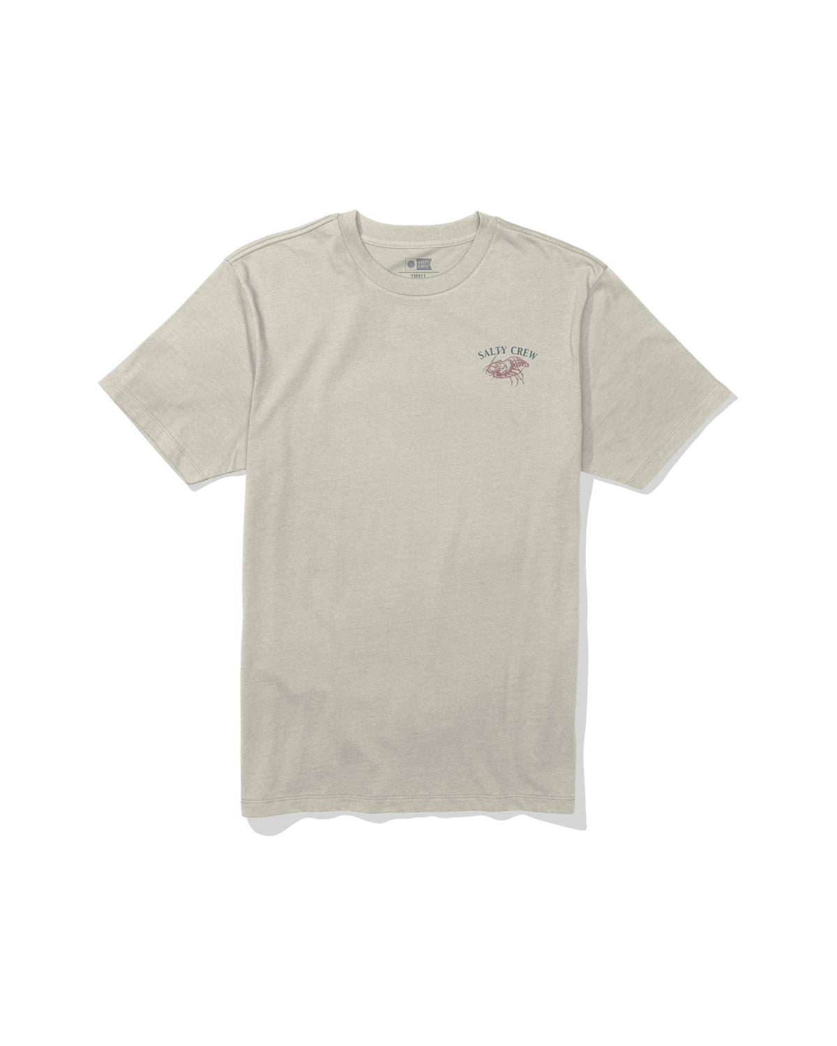 Teeshirts Salty crew Shelled Ss Tee Moonbeam, vue de face