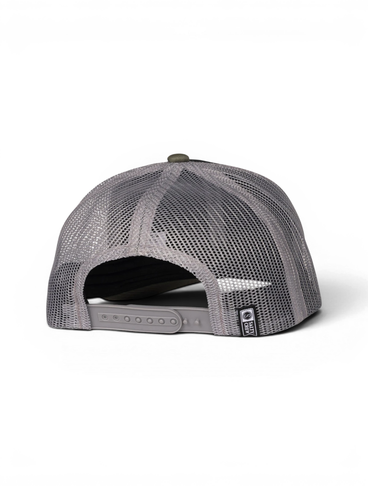 Casquettes Salty crew Surface Retro Trucker Black/Olive, vue 3/4 arrière