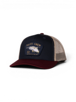 Salty crew Surface Retro Trucker Navy/Red - Casquettes