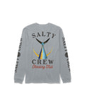 Teeshirts Salty crew Tailed L/S Quarry, vue dos