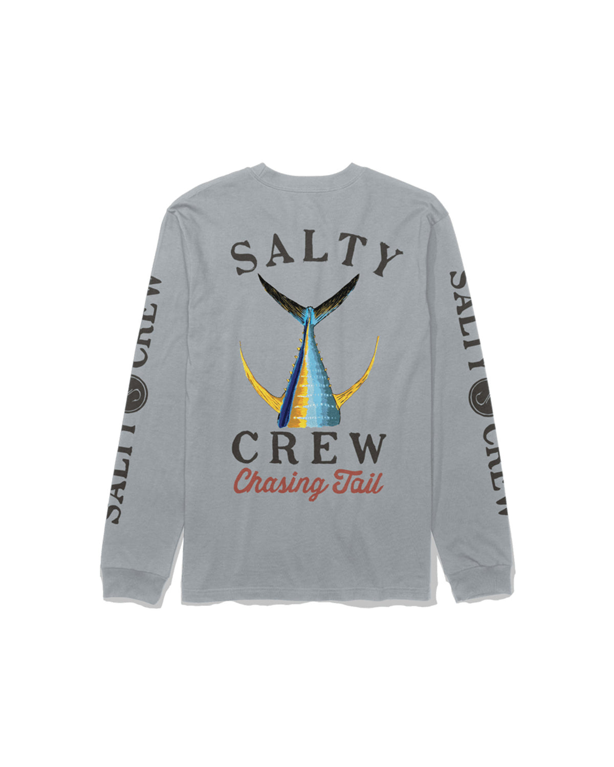 Teeshirts Salty crew Tailed L/S Quarry, vue dos