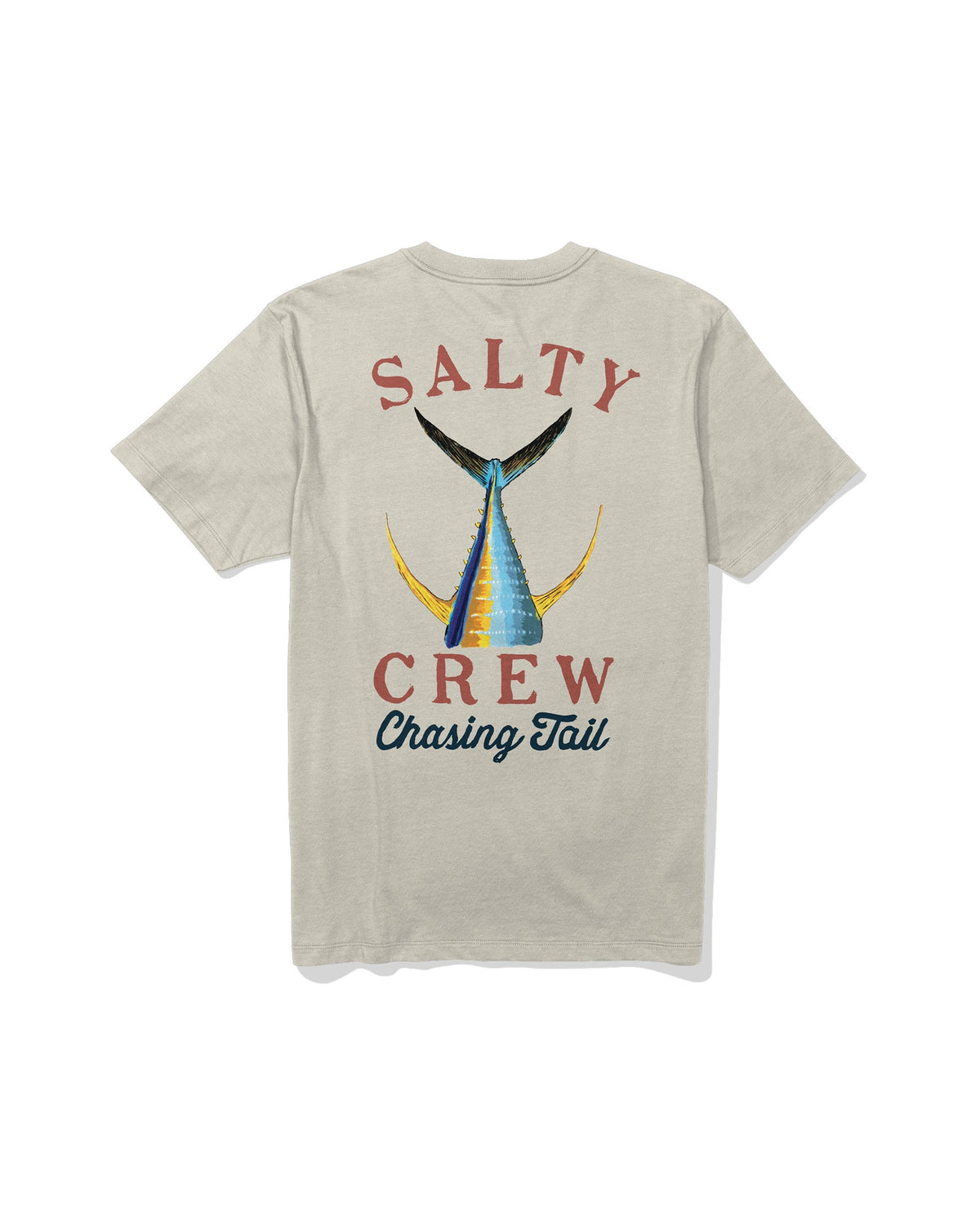 Teeshirts Salty crew Tailed S/S Tee Moonbeam, vue de dos