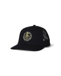 Casquettes Salty crew Tentacles Boys Retro Black, vue de ¾ face