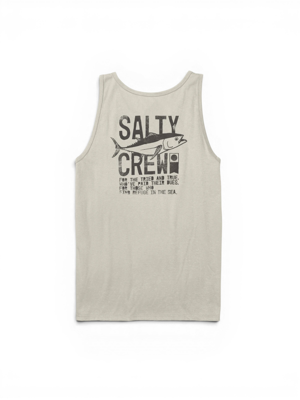 Débardeurs Salty crew Tried And True Tank Moonbeam, vue à plat arrière