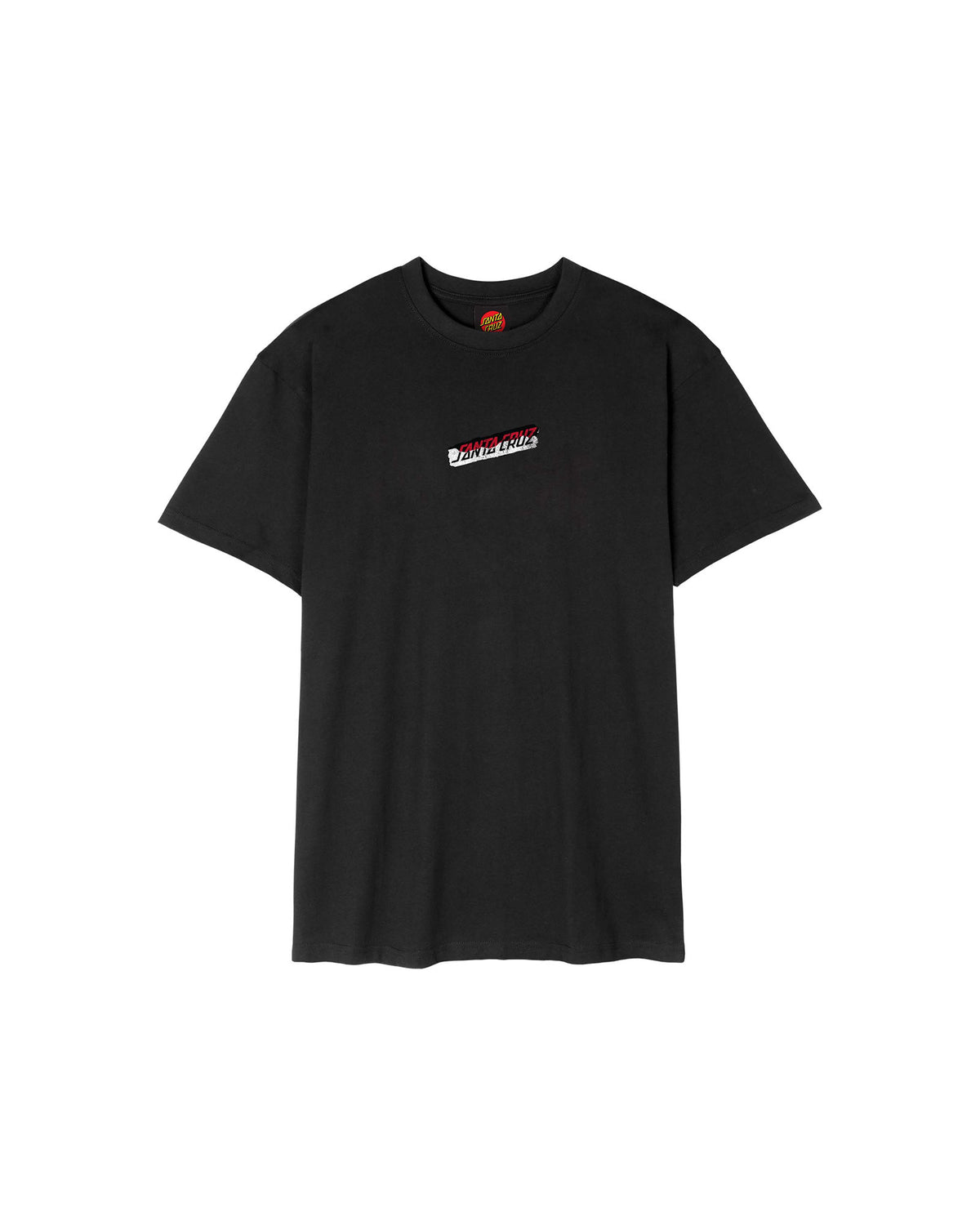Teeshirts Santa cruz Damaged Hand T-Shirt Black, vue de face