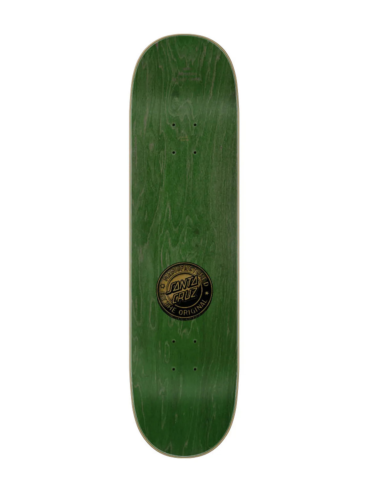 Planches de skate   Santa Cruz Deck Dollar Flame Dot 8.0 X 31.6, vue de dessus