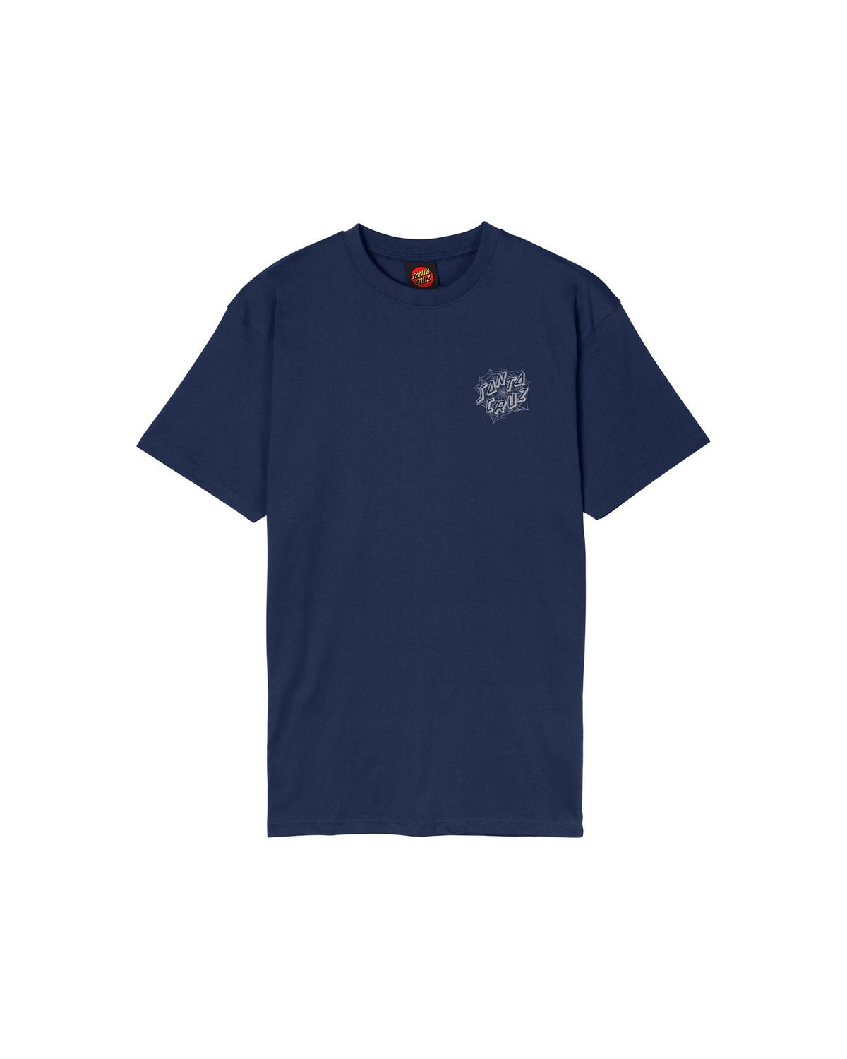 Teeshirts Santa cruz Dressen Spider T-Shirt Midnight Blue, vue de face