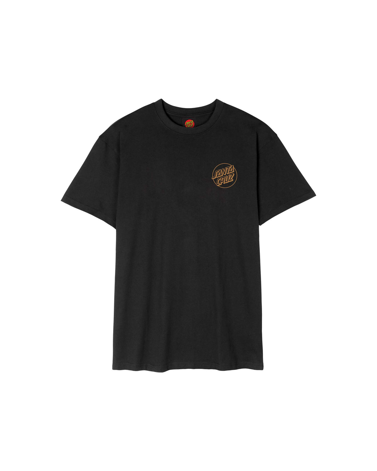 Teeshirts Santa cruz Forging Dot T-Shirt Black, vue de face