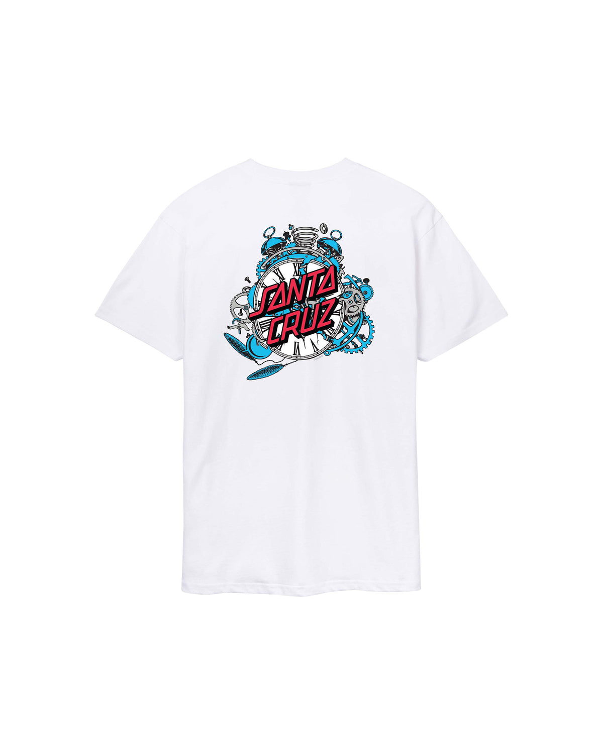 Teeshirts Santa cruz Grabke Exploding Dot T-Shirt White, vue de dos